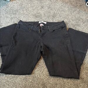 No Boundaries Black Straight Leg Jeans Classic Fit